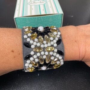 Stella & Dot Beaded Cuff Bracelet